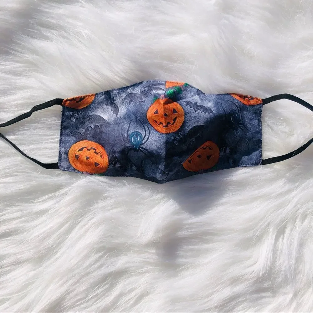 Brand New Halloween Kids‎ Face Mask One Size Adjustable Strap (KIDS MASK)